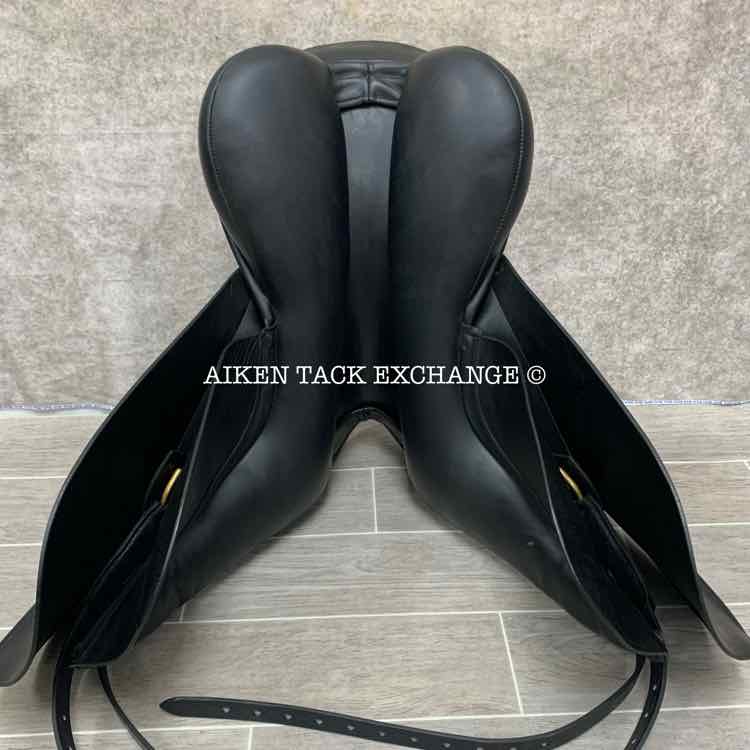 **SOLD** 2013 Hulsebos DR CC Dressage Saddle, 18" Seat, Medium Tree, Wool Flocked Panels