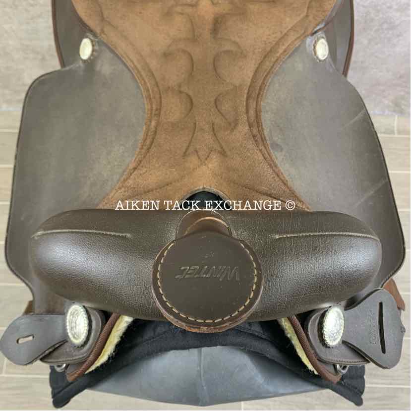 Wintec Western Saddle, 17" Seat, Regular Tree - Semi QH Bars