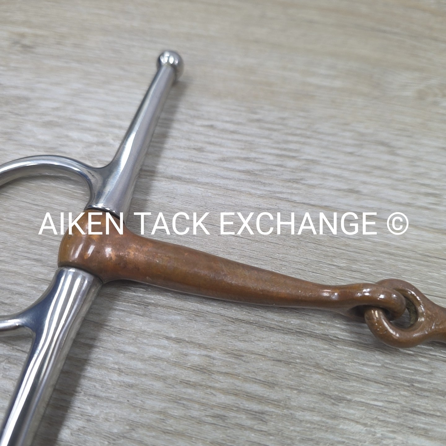 Korsteel Copper Single Joint Full Cheek Bit 5.5"