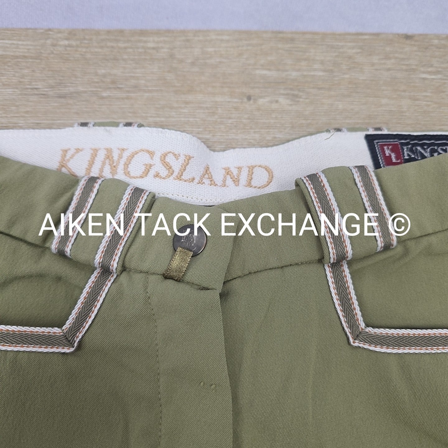 Kingsland Knee Patch Breeches, Size Medium