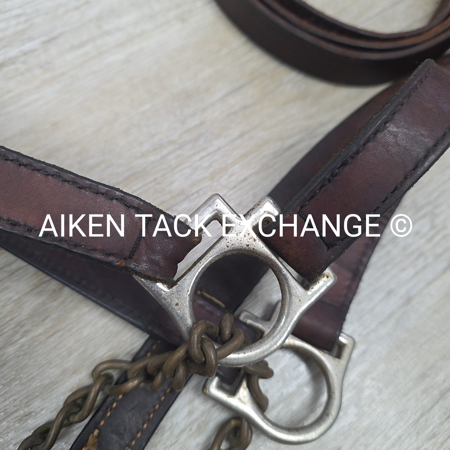 BARGAIN BUNDLE: 2 Leather Halters with 1 Leather Lead, Size Cob