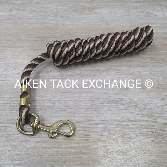 Nylon Lead Rope with Brass Plated Snap