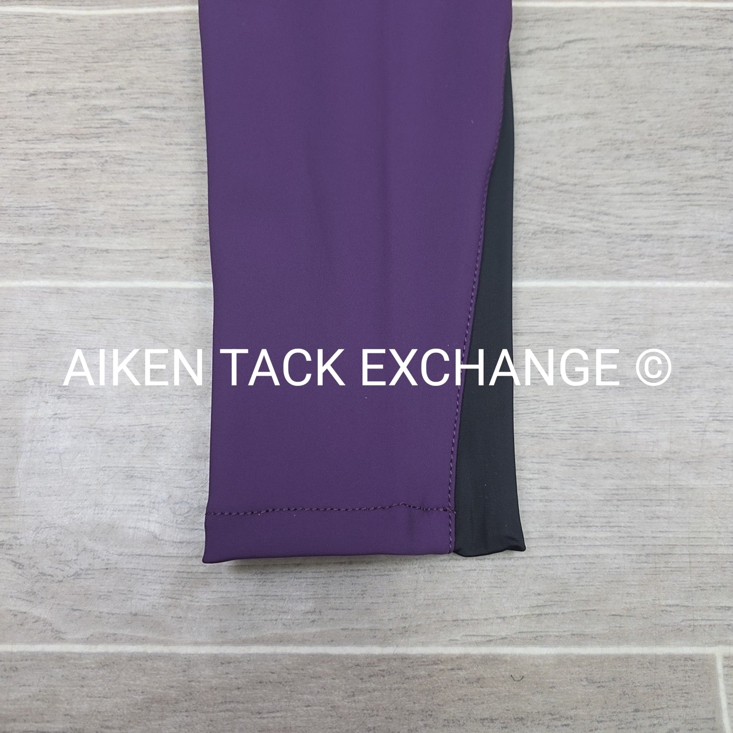 KL Select Gabrielle Knee Patch Breeches, Purple, Women's Size 30R