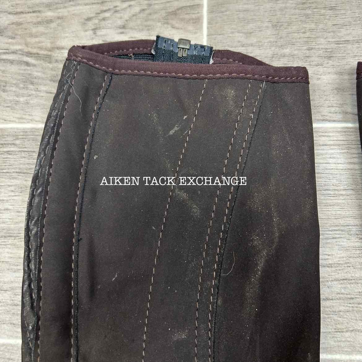 Dublin Easy-Case II Half Chaps, Brown, Size Small