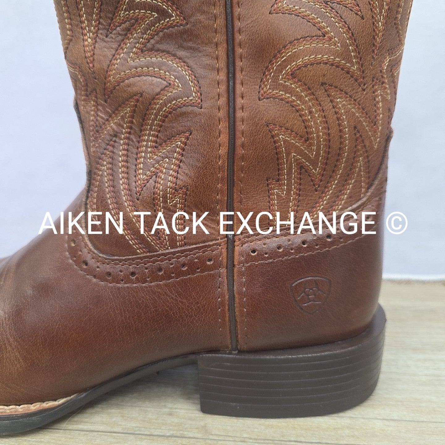 Ariat Sidebet Western Boots w/ Wide Square Toe, Men's 11.5D