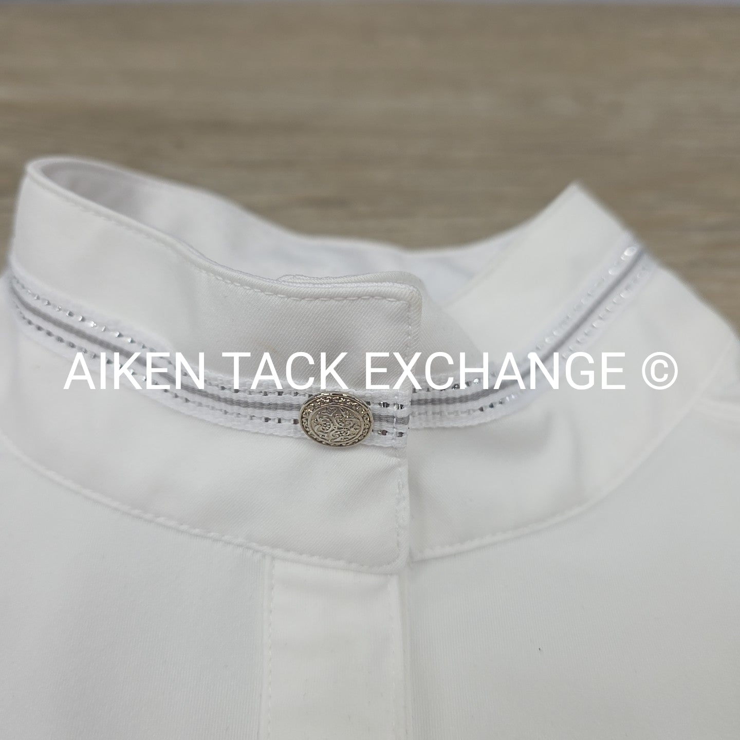 Chestnut Bay SkyCool Long Sleeve Show Shirt, Size Small