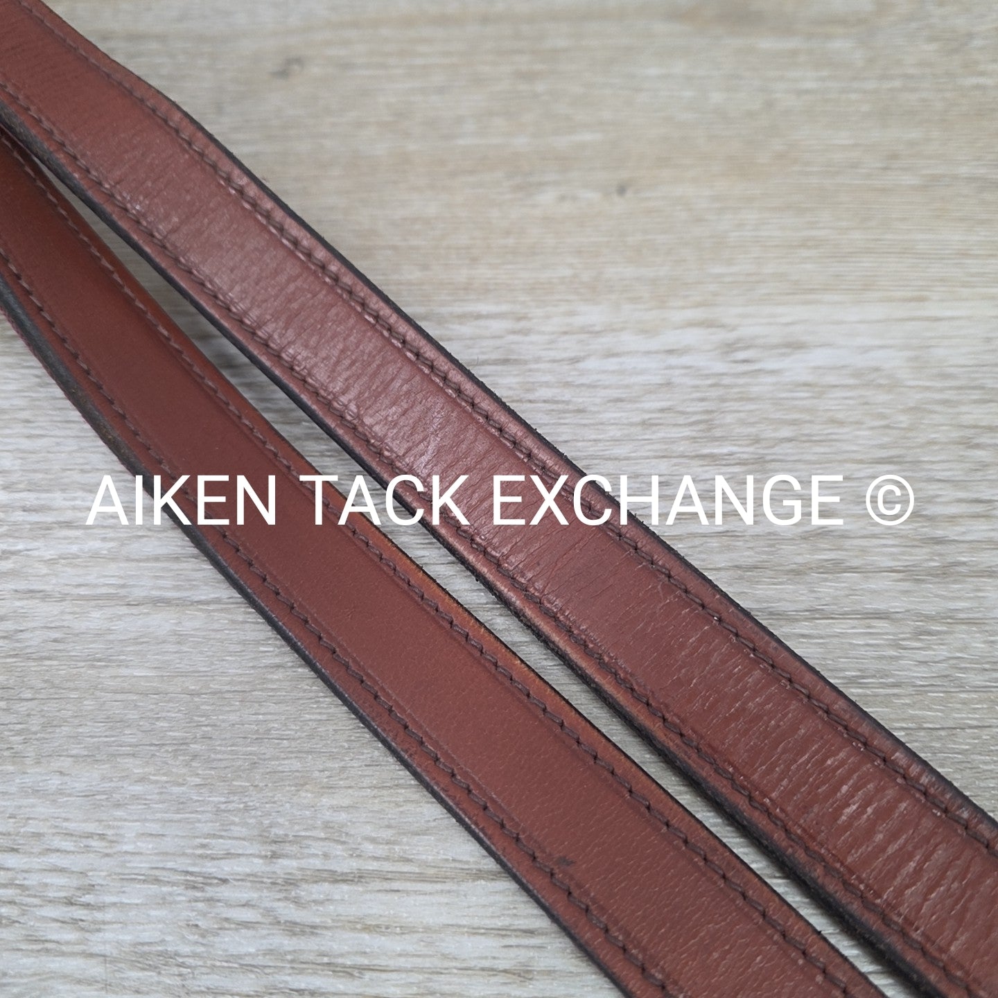 Nylon Backed Stirrup Leathers, Brown, 58"