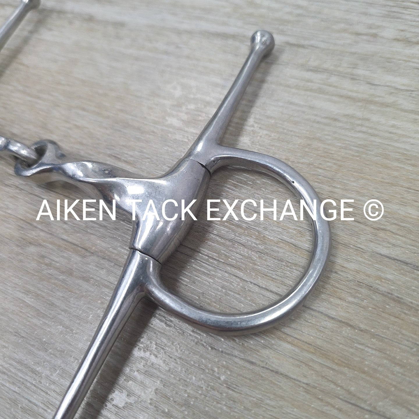 Single Joint Slow Twist Full Cheek Bit 5"
