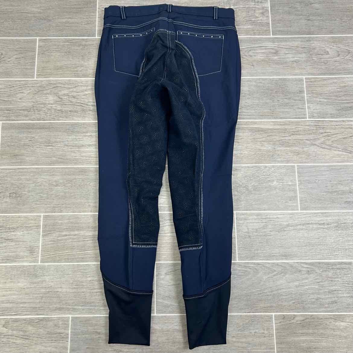KL Select USG "Joy" Silicone Full Seat Breeches, Size 26