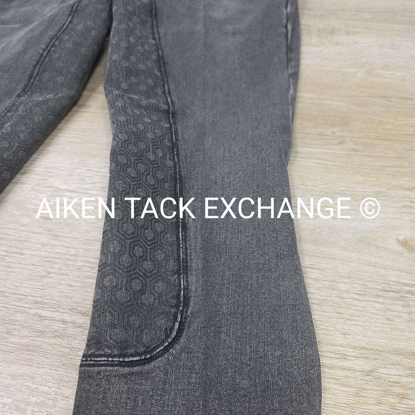 Ariat Halo G Denim Silicone Grip Full Seat Breeches, Size 24