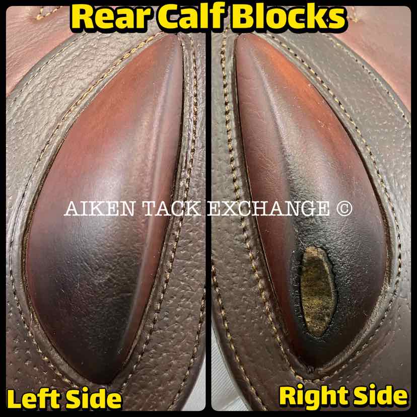 **SOLD** 2011 CWD SE15 Monoflap Jump Saddle, 16" Seat, 1A Flap, Medium Tree, Foam Panels