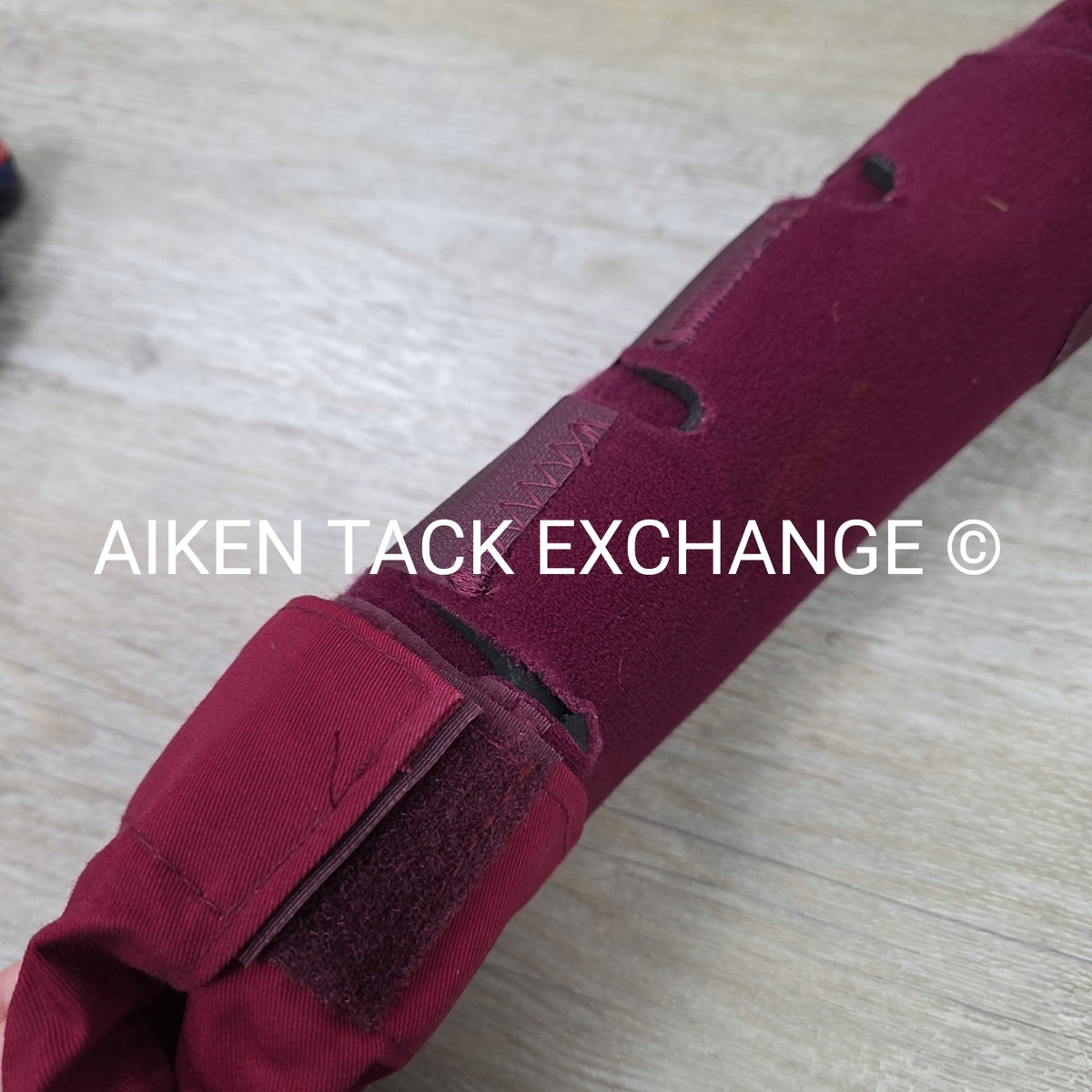 Premier Equine Padded Tail Guard w/ Detachable Tail Bag, Burgundy