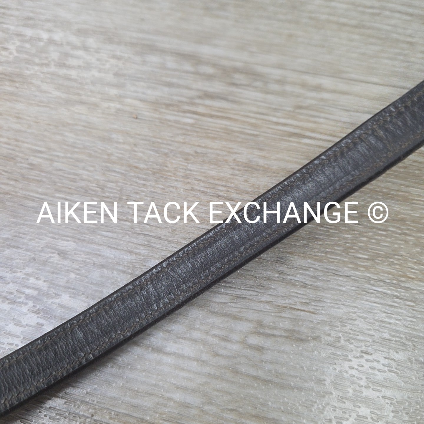 Round Raised Browband, Brown, Size 13.5"