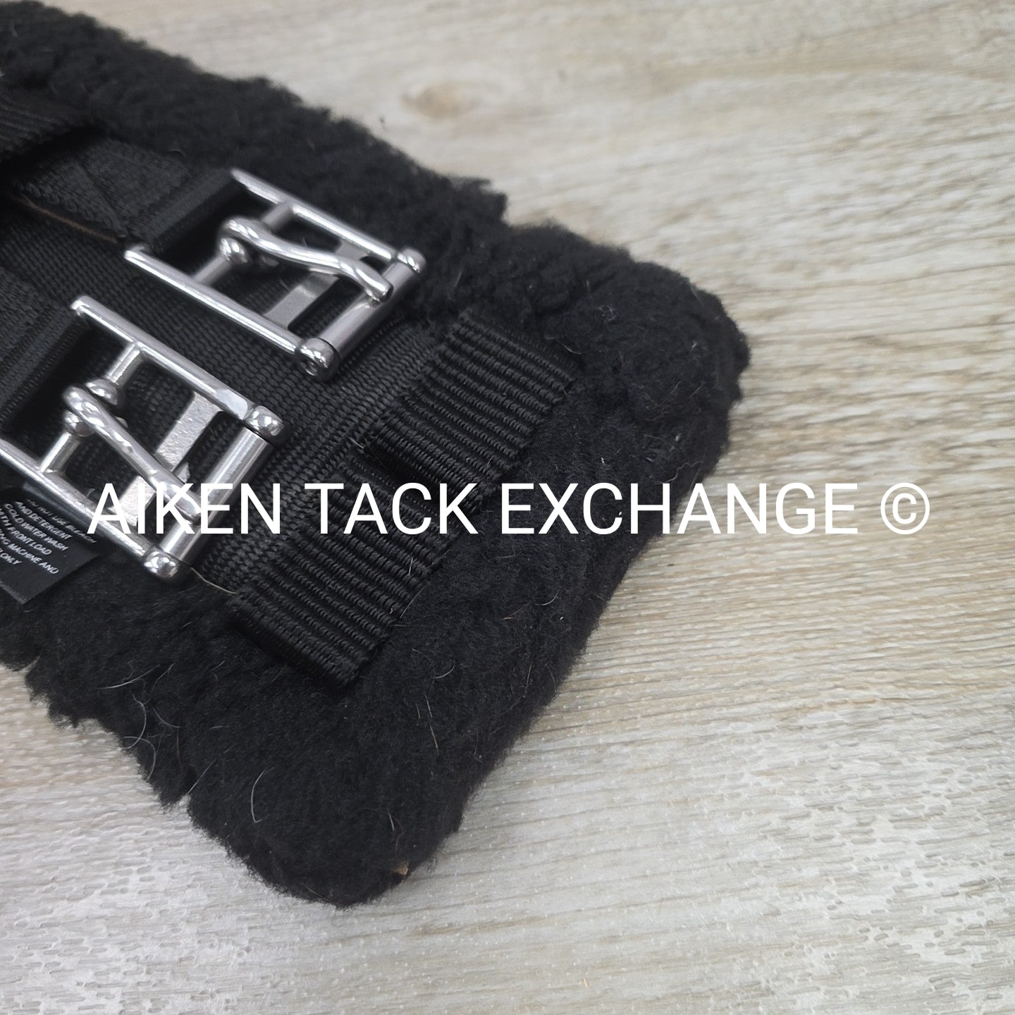 Dover Saddlery Rider's International Fleece Dressage Girth, Black, 26"