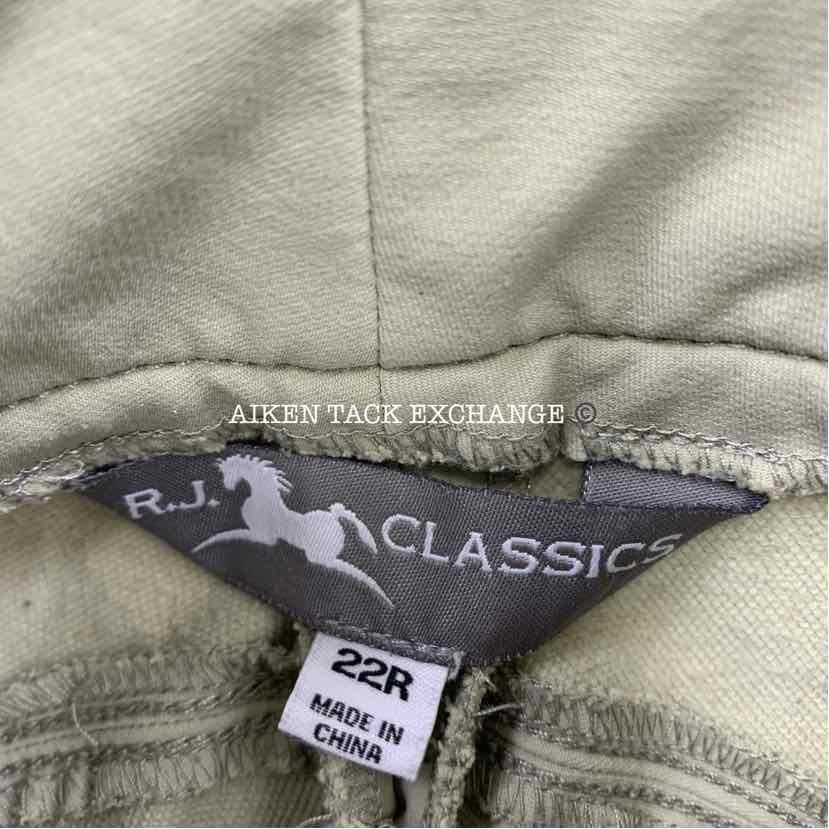 RJ Classics Knee Patch Breeches, Size 22R