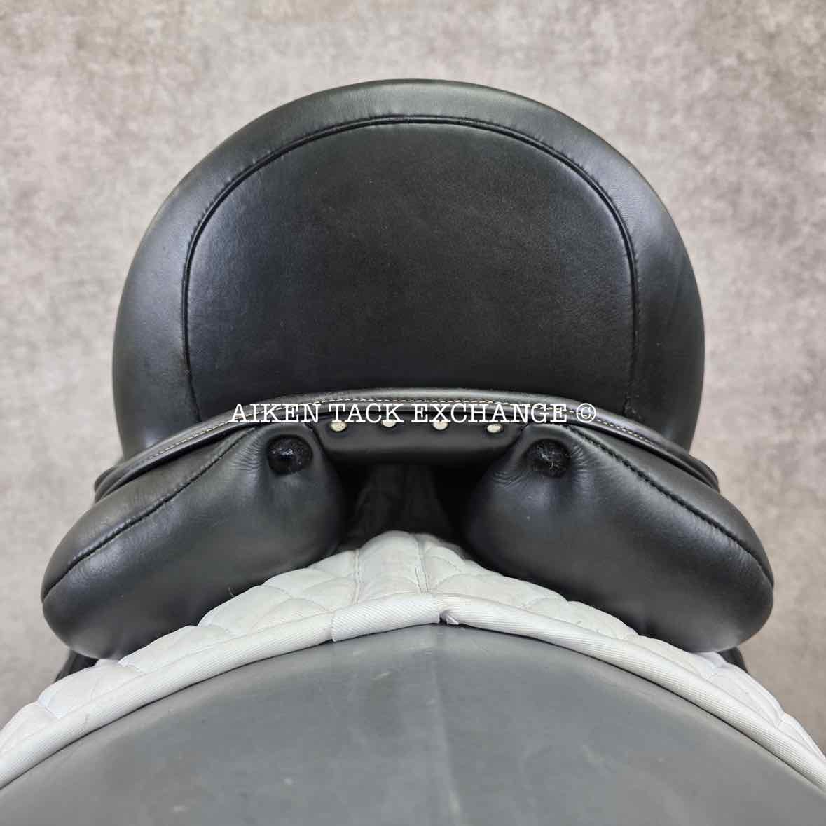 Ruby Roo Rock Star Monoflap Dressage Saddle, 17.5" Seat, Adjustable Tree - Changeable Gullet, Wool Flocked Panels