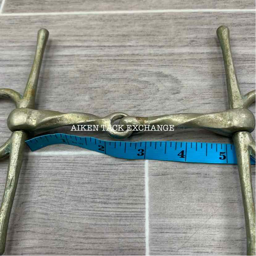 Single Joint Twisted Full Cheek Bit 5"