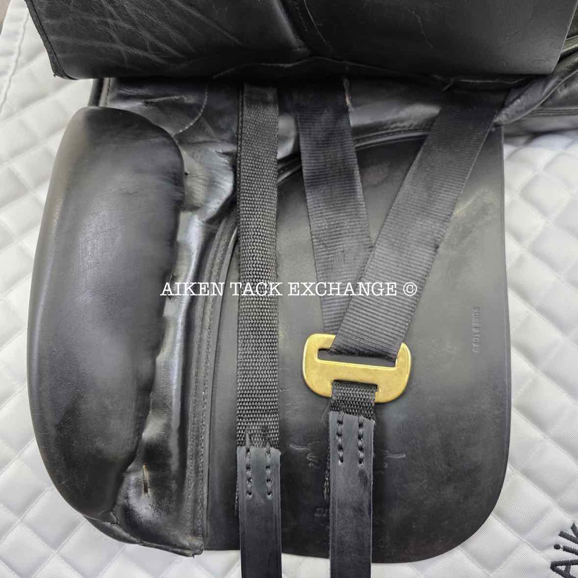Klimke Miller's KMD Dressage Saddle, 17.5" Seat, M/MW Tree, Wool Flocked Panels