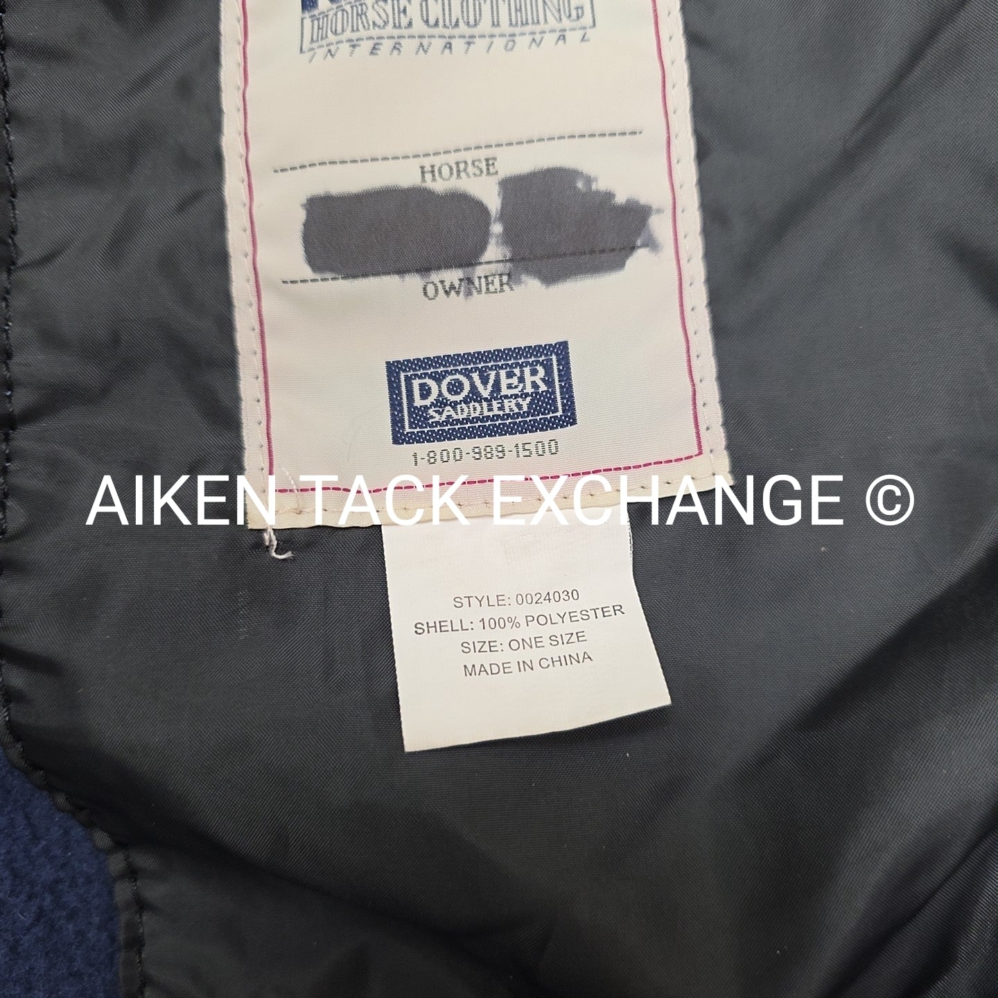 Dover Saddlery Riders International Hich Neck Fleece Cooler, 81"