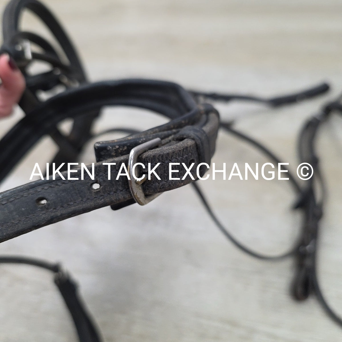 BARGAIN BUNDLE: Flash Bridle with Extra Headstall, No Reins, Black, Size Full