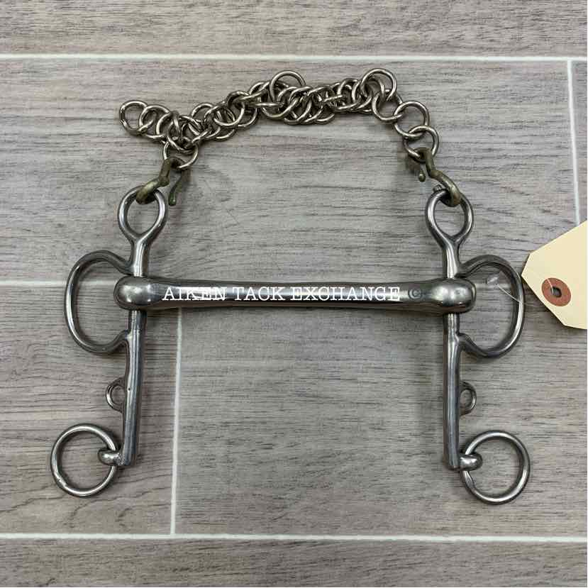 Eldonian Mullen Mouth Pelham Bit 5.5"