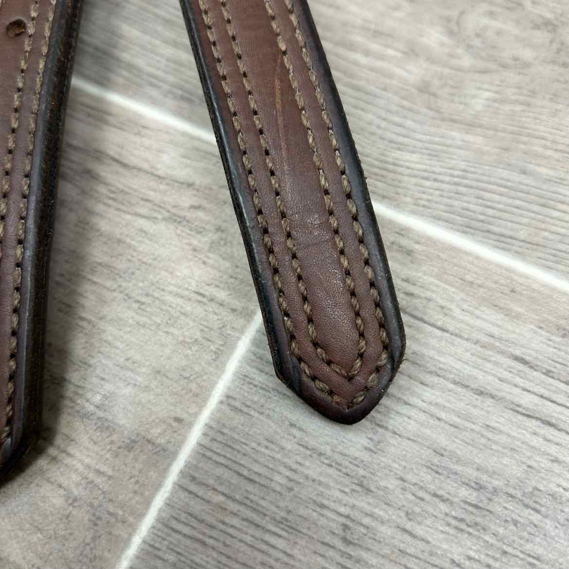Nunn Finer Nylon Core Stirrup Leathers, Brown, 54"