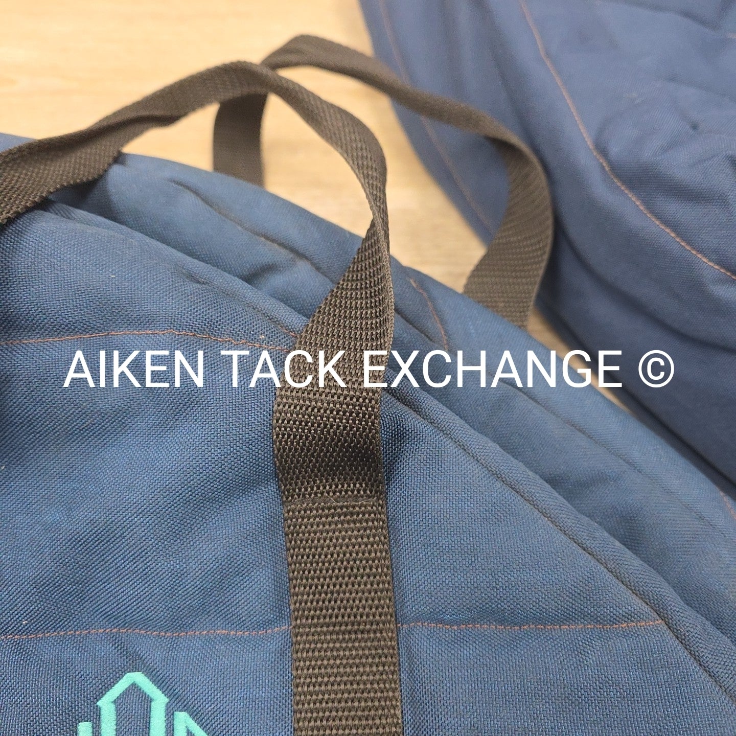 BARGAIN BUNDLE: 2 Padded English Saddle Carriers (custom embroidery)