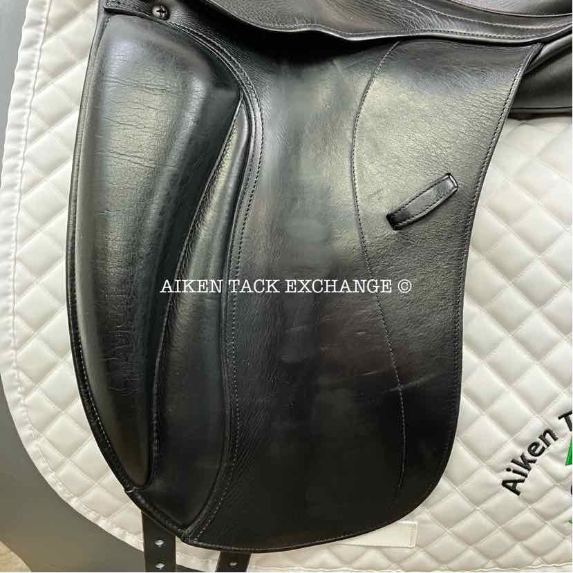 2015 PDS Carl Hester Showtime Alto Dressage Saddle, 17.5" Seat, Adjustable Tree - Changeable Gullet, Wool Flocked Panels