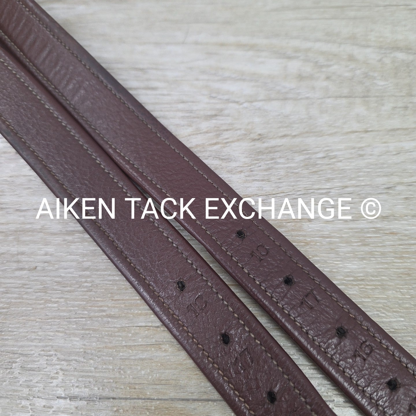 ExionPro Stirrup Leathers, Brown, 54"