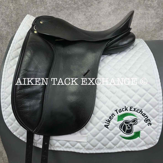 2003 Schleese JES Advanced Dressage Saddle, 17" Seat, Wide Tree, Wool Flocked Panels