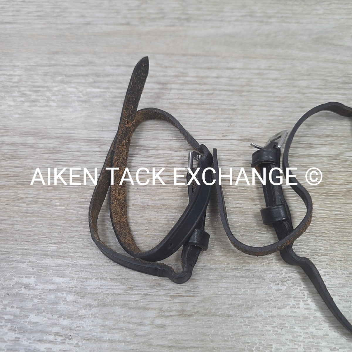 Spurs with Leather Straps