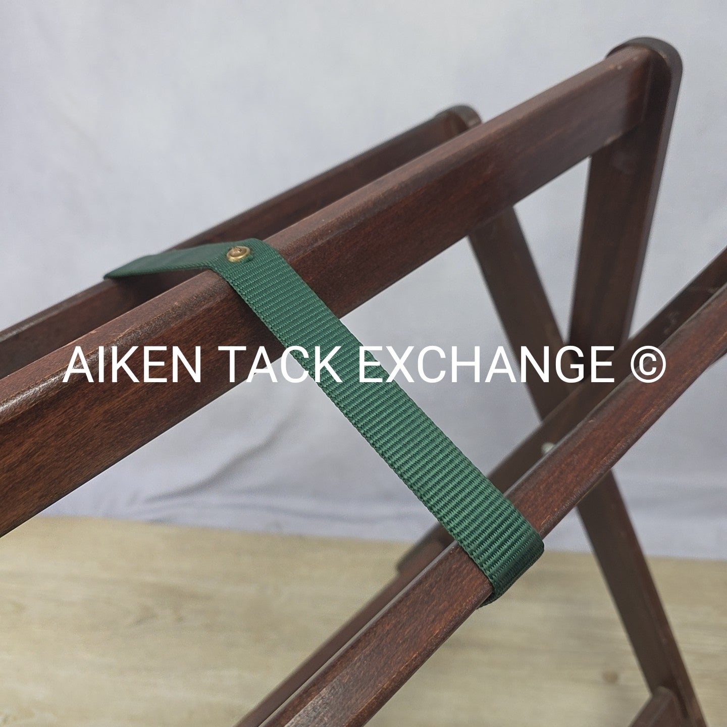 Beval Wood Portable Folding Saddle Stand