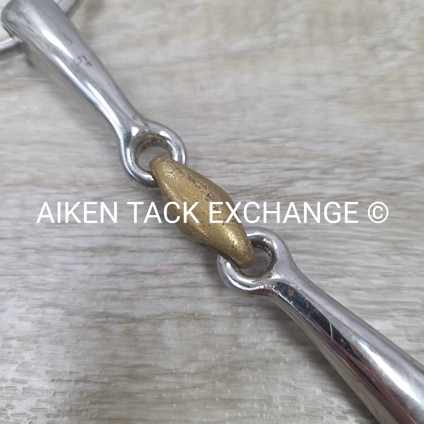 Stubben Double Joint Loose Ring Bradoon Bit 5"