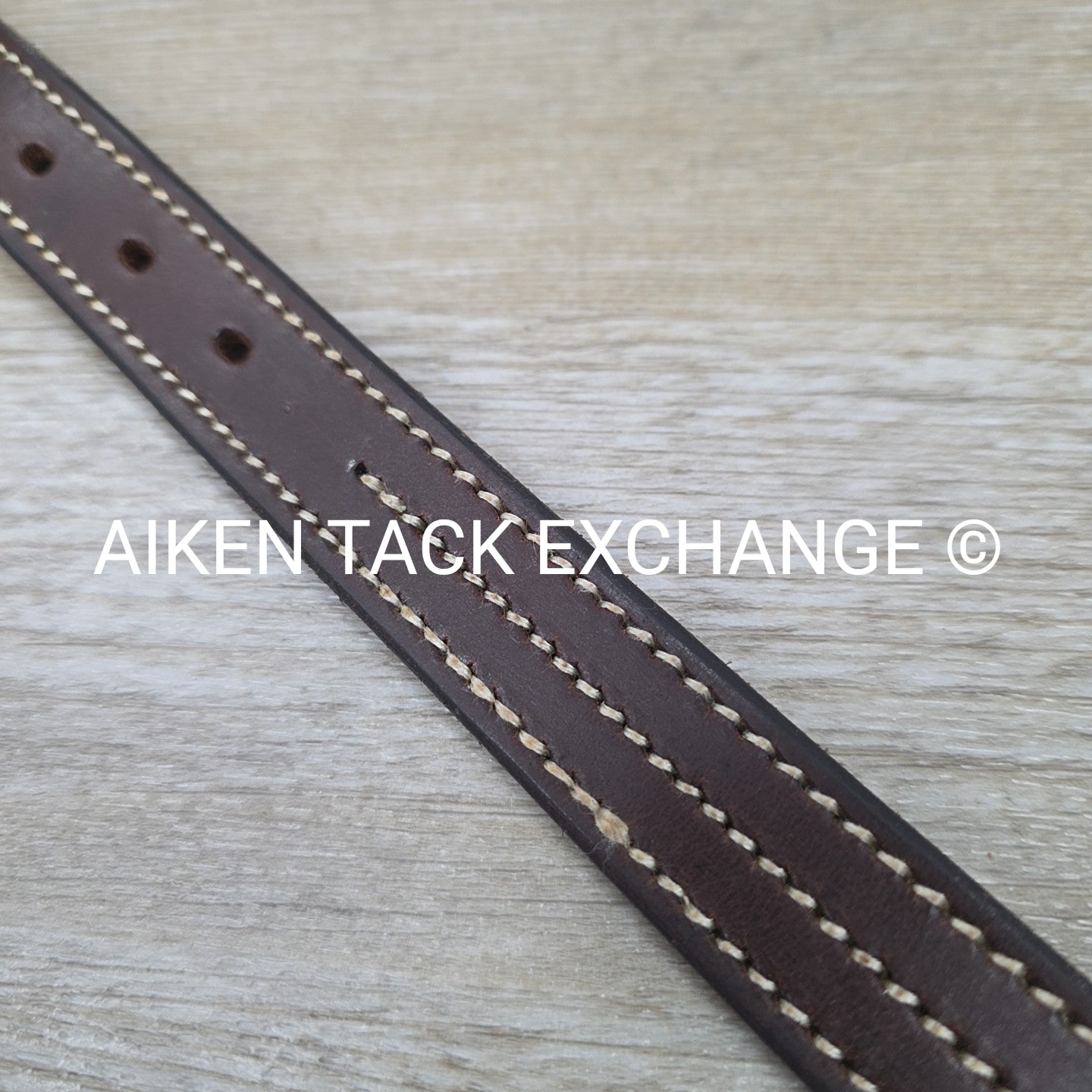 Replacement Leather Crown Piece For Halter, Brown, Size Large