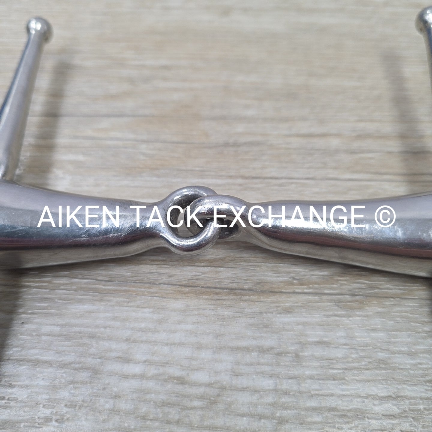 Stubben Single Joint Hollow Full Cheek Bit 5"