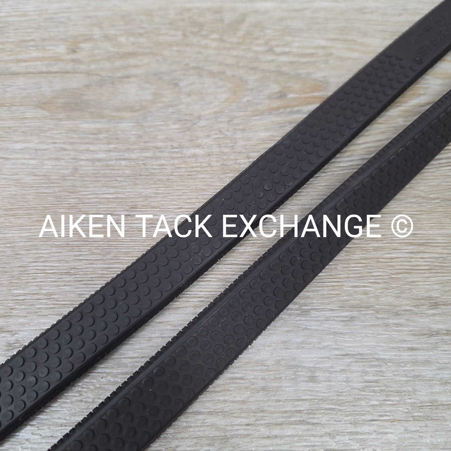 Penelope Elastic Rubber Grip Reins, Brown, 55"