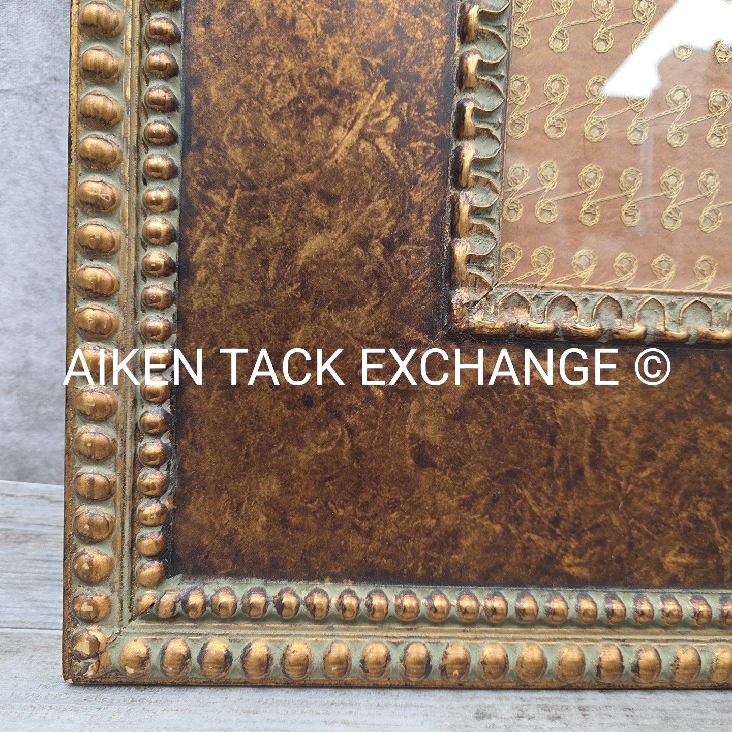 PL. 10 Nougat by L. Penicut, Embroidered, Matted, Framed, 31" x 27"