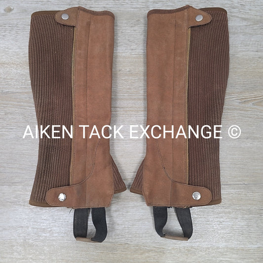 RHC Suede Half Chaps, Size Small