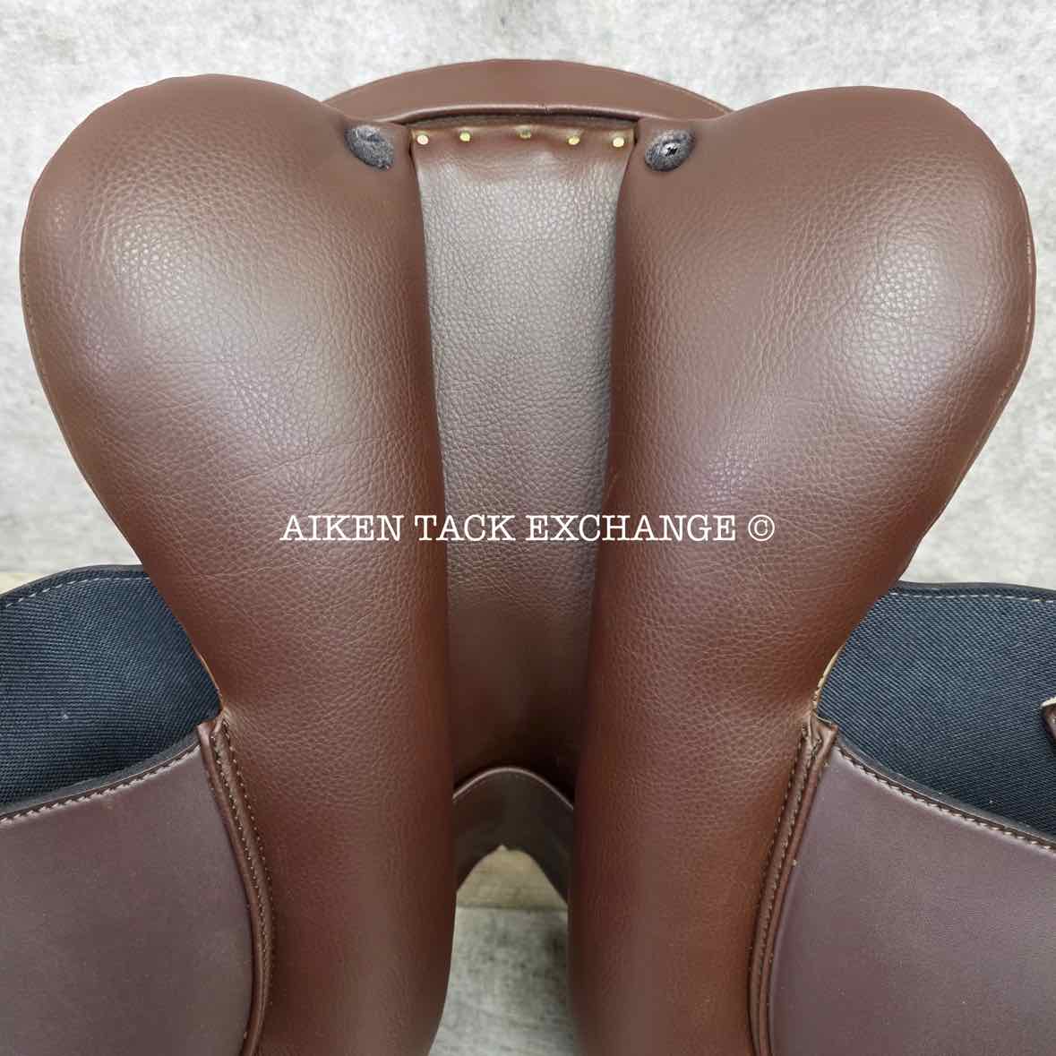 HDR - Henri de Rivel Vegan-X IGP Pony All Purpose Saddle, 15.75" Seat, Adjustable Tree - Changeable Gullet, Wool Flocked Panels