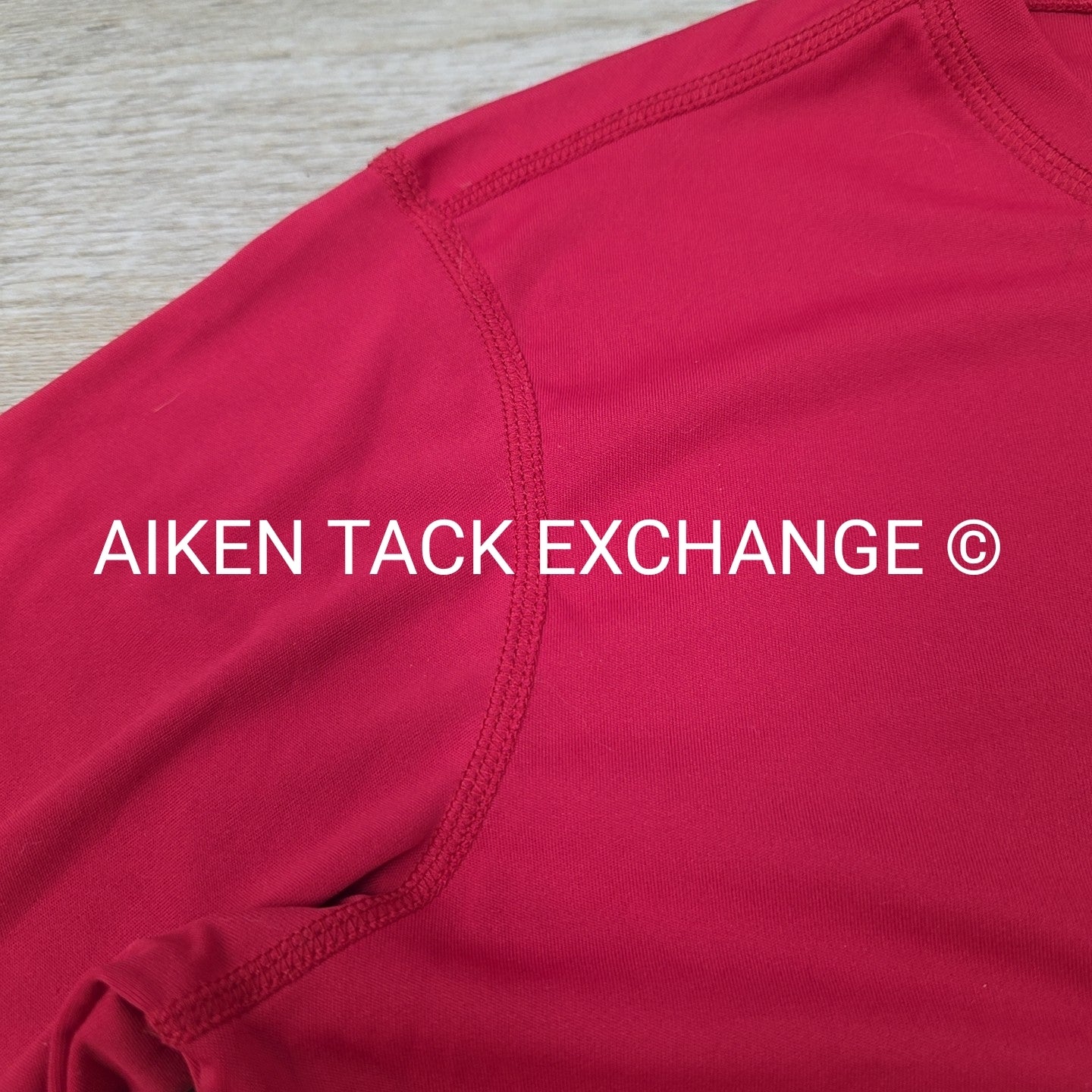 Asmar Equestrian Long Sleeve Crew Neck Top, Size X-Large