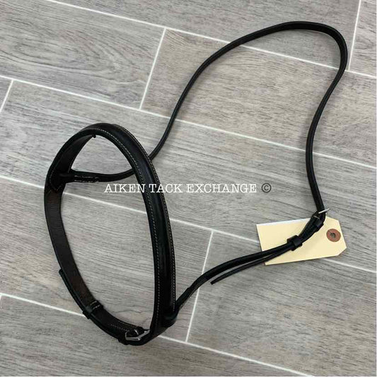 Dover Saddlery Plain Raised Tack Noseband, Size Full