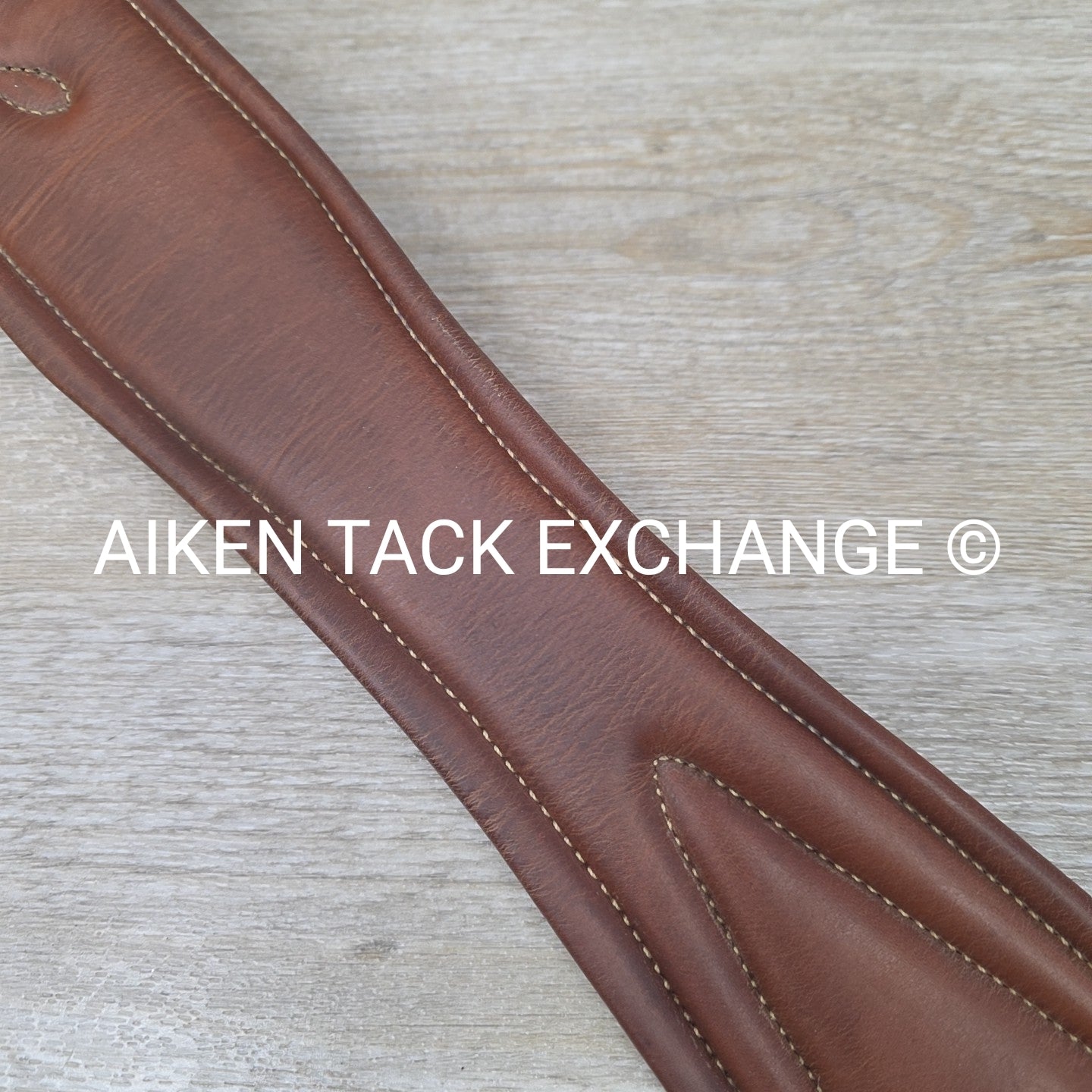 Antares Double End Elastic Girth, Brown, 48"