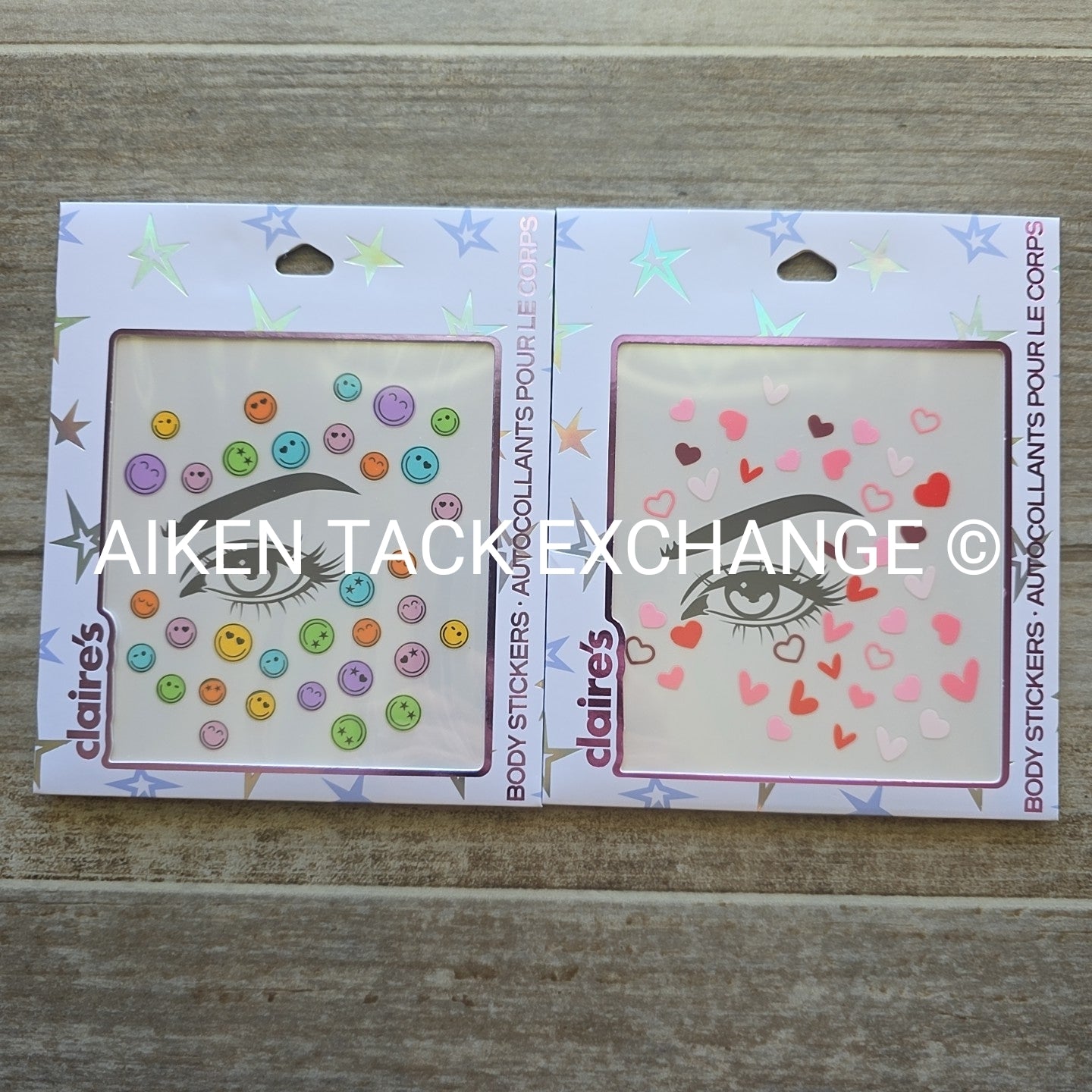 Claire's Body Stickers - 2 Total Sets – Aiken Tack Exchange