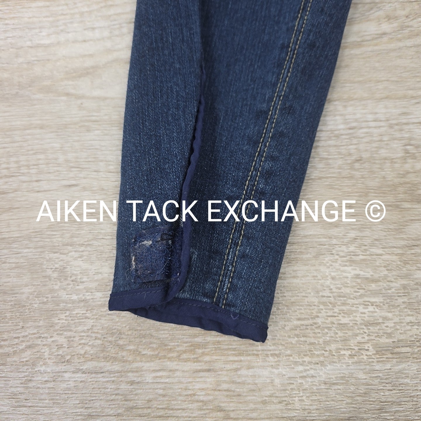 Goode Rider Denim Full Seat Breeches, Size 28