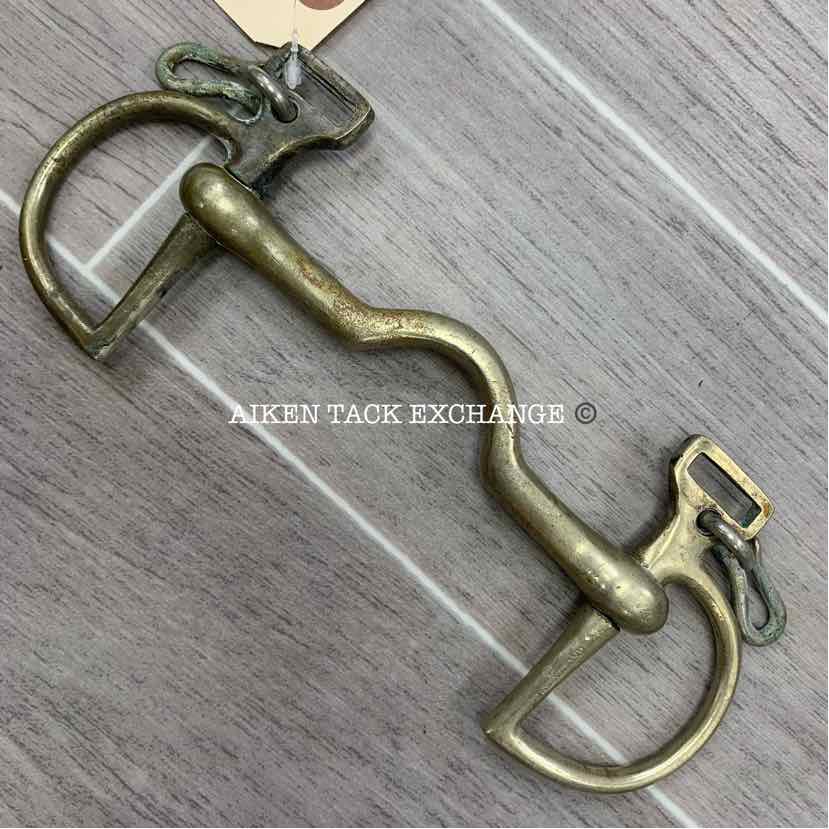 Never Rust Mullen Mouth Kimberwick Bit 5" (No Curb Chain)