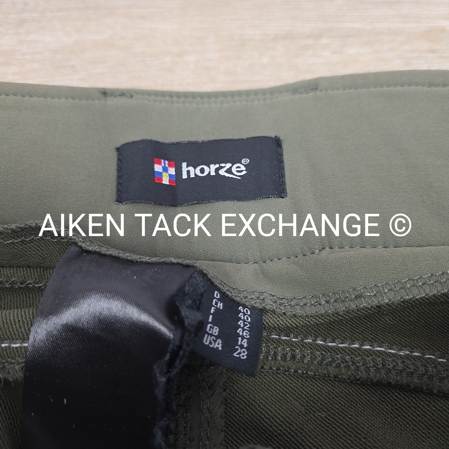 Horze Nordic Performance Silicone Grip Full Seat Breeches, Women's 28