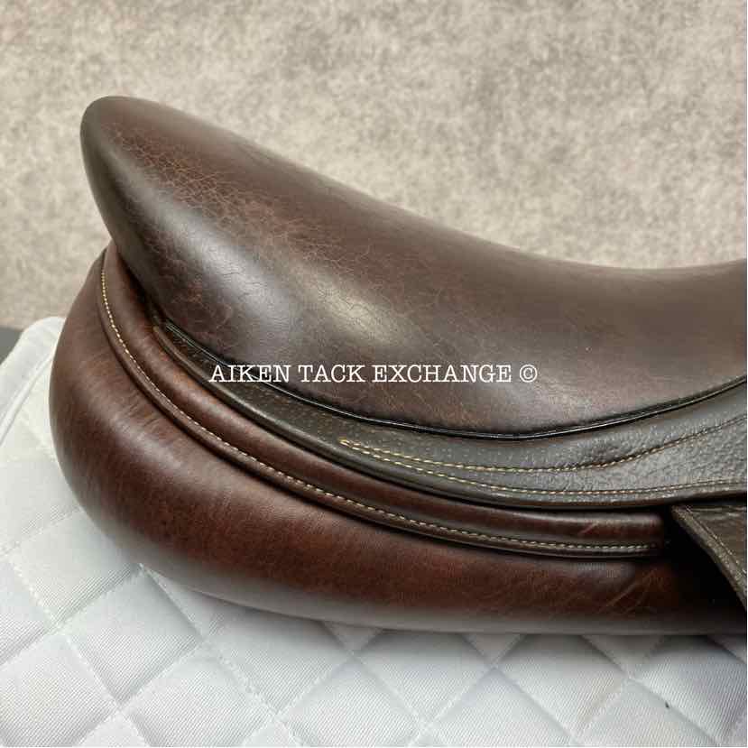 Bruno De Heusch - BDH Close Contact Jump Saddle, 17" Seat, Medium Tree, Foam Panels