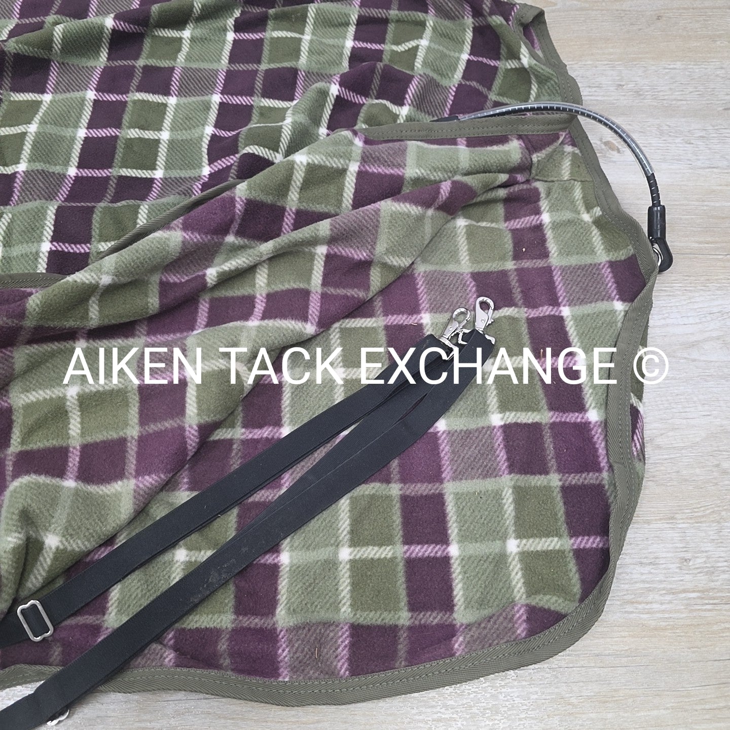 EOUS Plaid Fleece Cooler, 81"