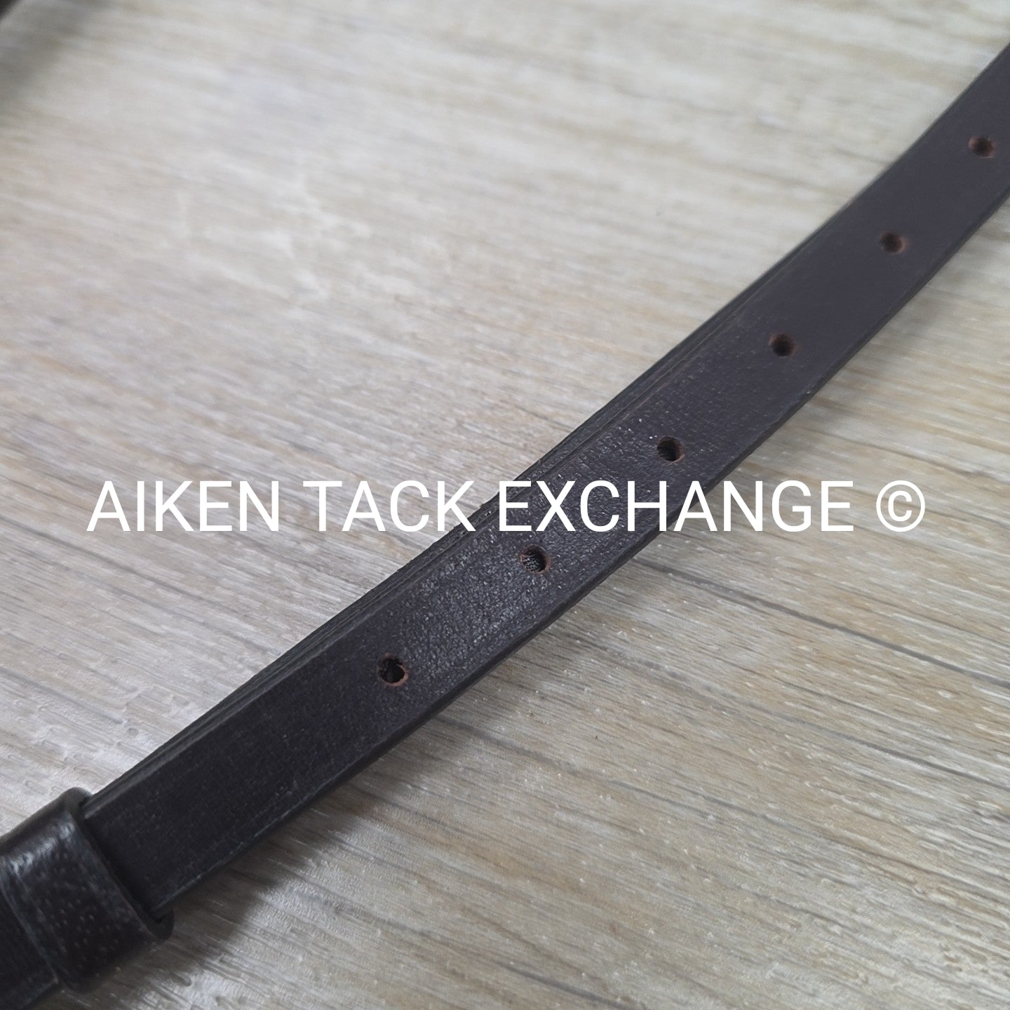 Plain Raised Standing Martingale, Brown, Size Pony