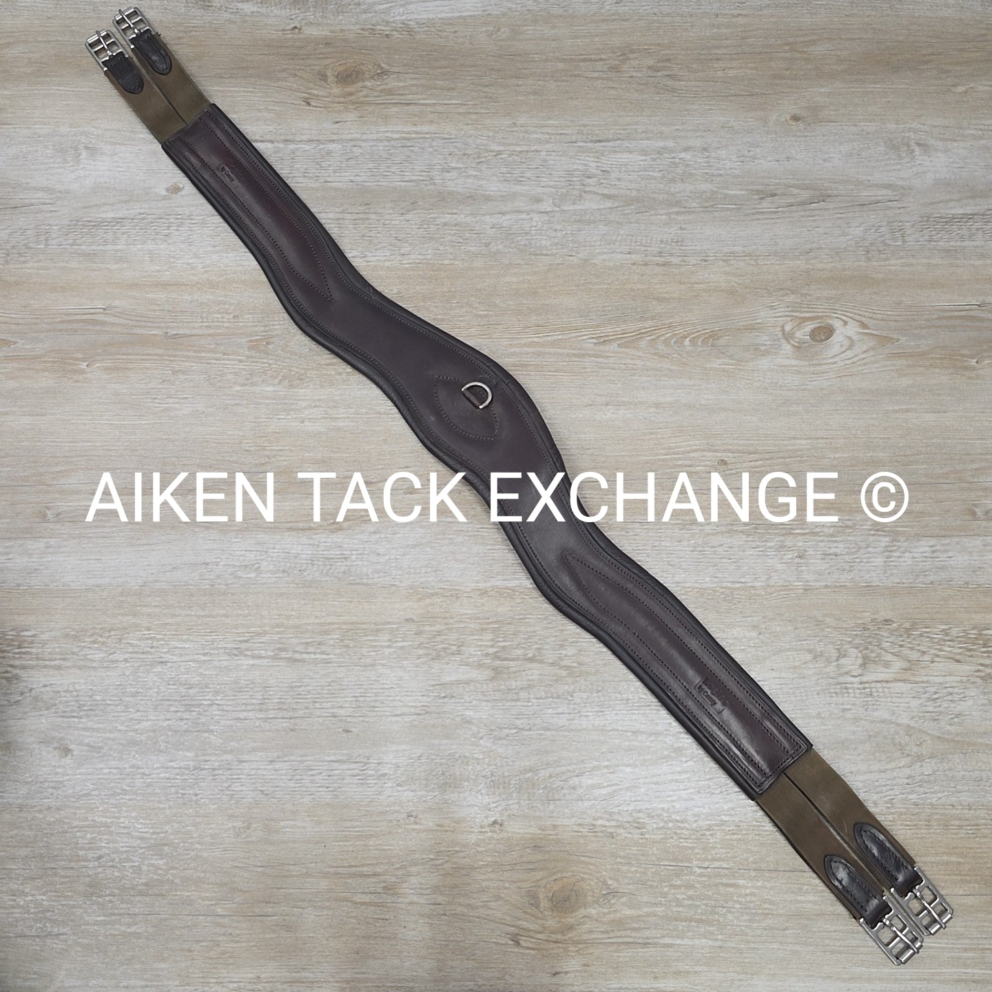 Country Logic Shoulder Relief Anatomic Girth, Brown, 54"